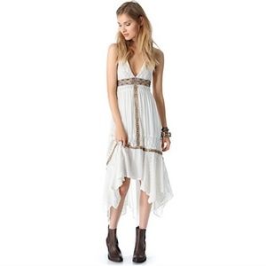 Free People Indian summer halter dress, size 2